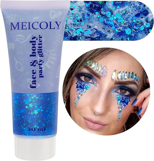 OnePearl face glitter for festivals image for beauty-focused consumers
