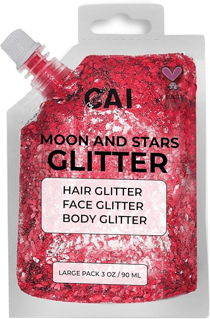 OnePearl face glitter image for beauty-focused consumers