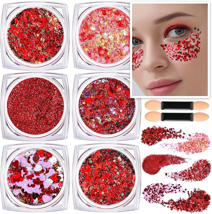 OnePearl face glitter for rave festivals image for beauty-focused consumers