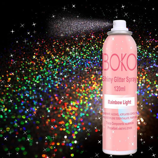 OnePearl holographic glitter spray image for beauty-focused consumers