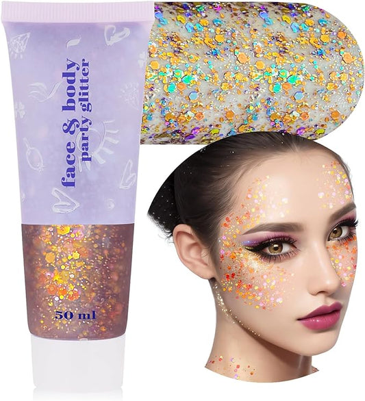 OnePearl face glitter for festivals image for beauty-focused consumers