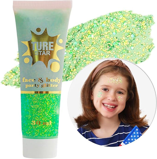 OnePearl festival face glitter image for beauty-focused consumers