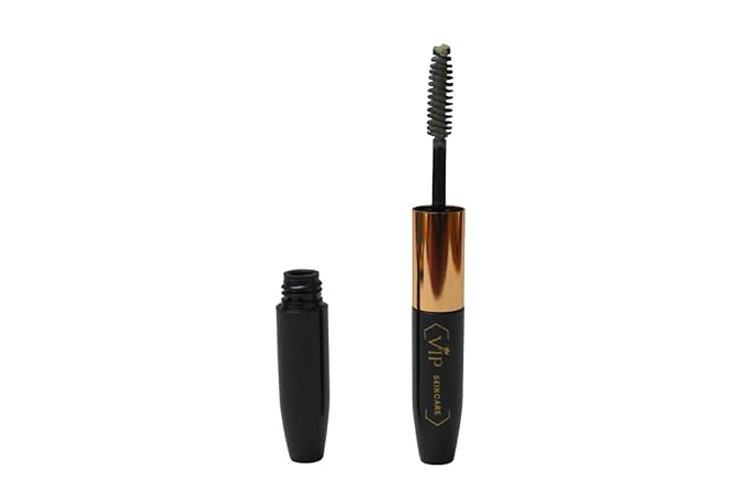 2-in-1 Nourishing Lash Primer & High Definition Black Mascara | Double-Ended Wand with Volumizing Brush | Water Resistant | Sensitive Eyes | Made in USA | 0.42 oz/14.8 mL