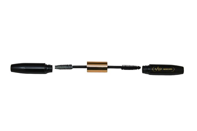2-in-1 Nourishing Lash Primer & High Definition Black Mascara | Double-Ended Wand with Volumizing Brush | Water Resistant | Sensitive Eyes | Made in USA | 0.42 oz/14.8 mL