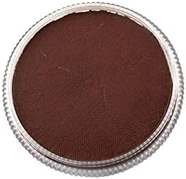 OPHIR Face Painting-30g Face Paint Body Paint Kit Basic Color Pigments for Halloween Stage Makeup Adults & Children Kids, Water Base, Easy to Clean (Coffee Brown)