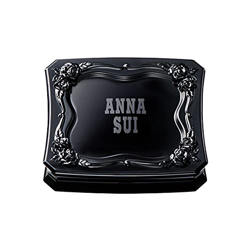 ANNA SUI - Eye Color Compact - Two-Tone Eye Shadow Fillers for Eyeshadow Palette - Brown and Pearl Beige Light Orange Long-Lasting Eye Makeup - 03 Bitter Chocolate x Sugar - 0.05 oz.