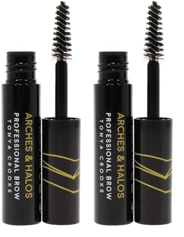 Arches & Halos Arches and Halos Mini Natural Hold Brow Gel - Clear Brow Gel Women 0.08 oz (Pack of 2)