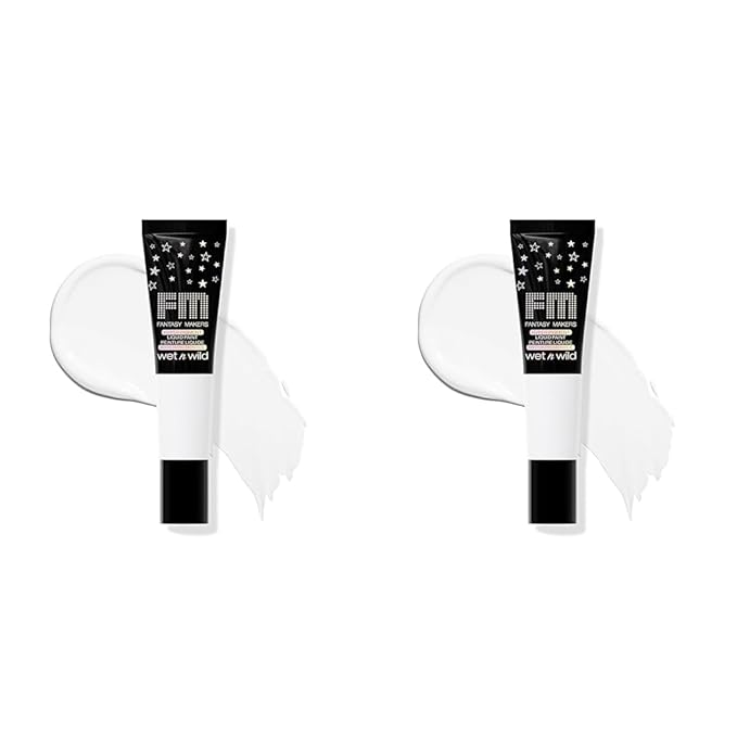 wet n wild Halloween Fantasy Makers Hyper Pigment Liquid Paint - Skull White (Pack of 2)