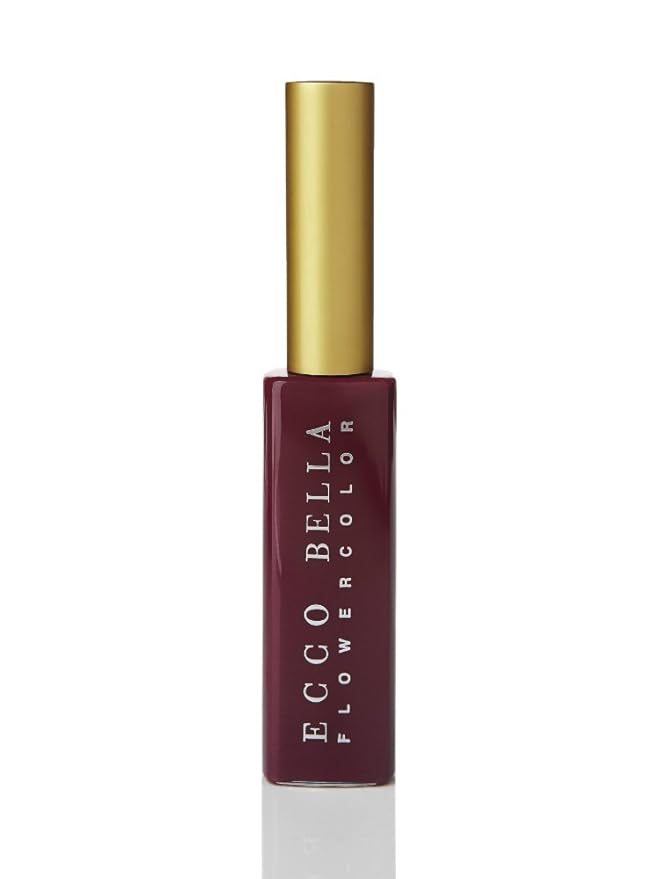 Ecco Bella Plant-Based Vegan Natural Glow Kit, Natural Lip Gloss (Power), FlowerColor Mascara (Brown)
