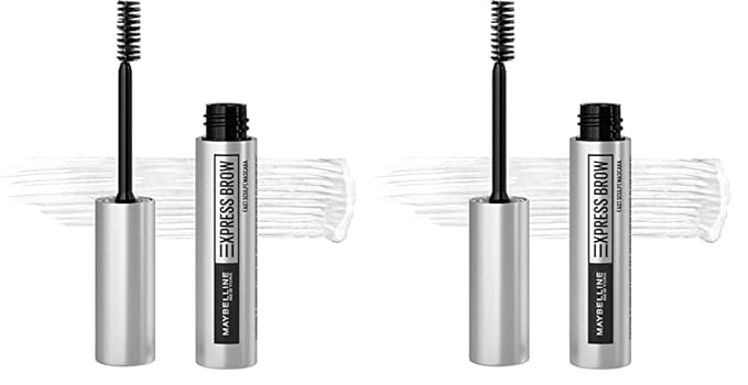 Maybelline Brow Fast Sculpt, Shapes Eyebrows, Eyebrow Mascara Makeup, Clear, 0.09 Fl. Oz. (Pack of 2)