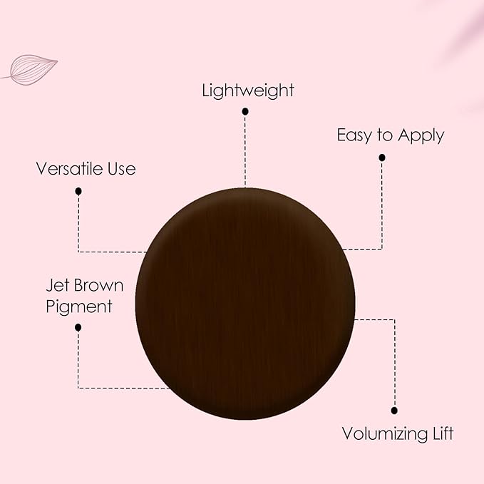 Vera Moore Mascara for Ultimate Volume & Long Lashes, Telescopic & Tubing Options, High-Definition Finish, Smudge-Proof, All-Day Wear, Easy Removal (Brown, 0.28 oz)