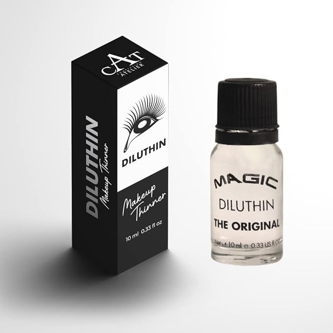 The Original Magic CAT Diluthin For Dried Make Up Gel Products Eyeliner Cream Eye Shadow Recover