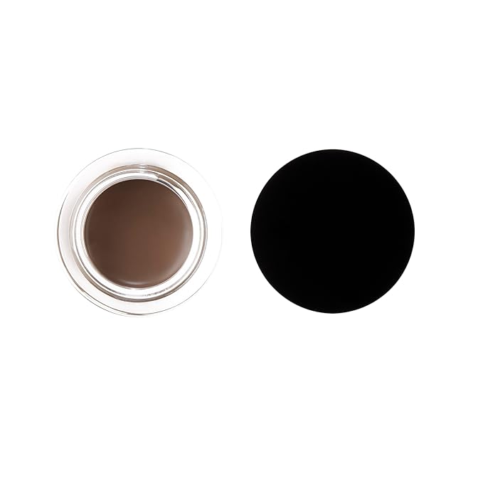 e.l.f. Lock On Liner And Brow Cream, Lines Eyes & Defines Eyebrows, Espresso, 0.19 Oz (5g)
