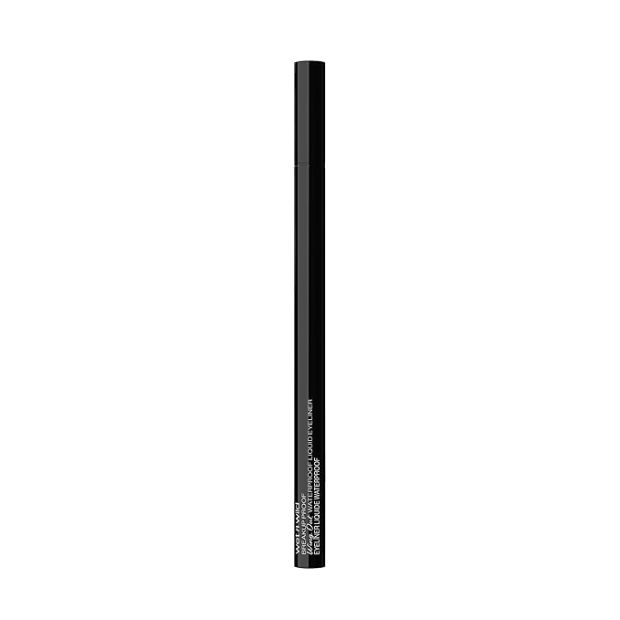 wet n wild Breakup Proof Wing Out Waterproof Liquid Eyeliner, 16-Hour Wear, Smudge-Proof & Cry-Proof, Flat Angled Brush for Precise & Bold Wings - Ultra Black