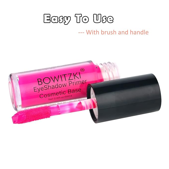 Bowitzki Professional Makeup Eye Primer Set Eyeshadow Base 10 Colors Eye Paint Cruelty-Free And Paraben-Free Eye Primer Multifunction Makeup Eye Shadow Colorful