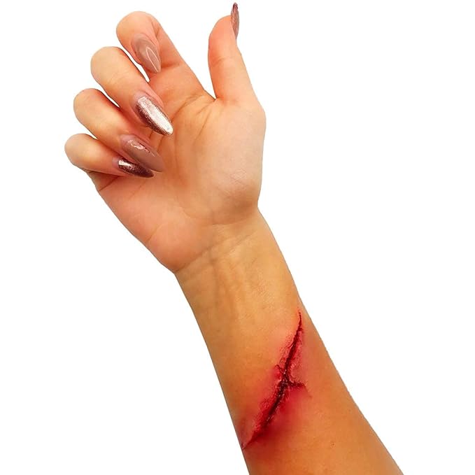 Pro FX Fake Blood - 0.50fl oz x6 - SFX Make up for Halloween Vampire Zombie Theatre - Special Effects Make up