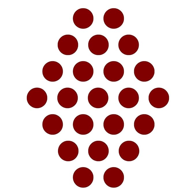 INDIAN C-A-R || Marron |Bindi Shiny Round Simple Plain Plain Bindi Sticker For Women & Girls For Regular & Outdoor Use | kumkum bindis | Round bindis |