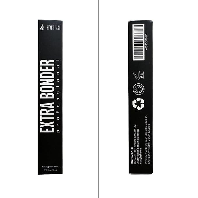 Lash Bonder for Eyelash Extensions by Stacy Lash /0.50fl.oz./15ml/Reduces Lash Extension Glue Fumes/Super Sealer/Lash Tech Supplies/Lash Primer Aid/Professional Use