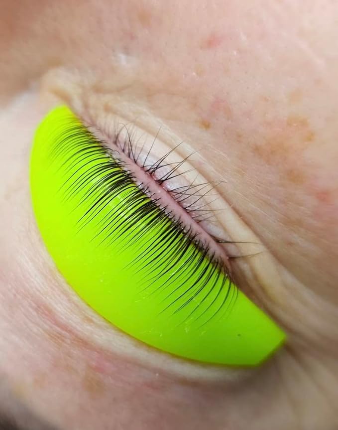 Lash Lift Pad Mix Size Reusable Eyelash Lifting Pads Quick Lami Lamination Roller Perfectly Curled Lashes with Smooth Perm Rods Easy Lash Perming Shields at Home & in Salon-100 Application Lash Shield