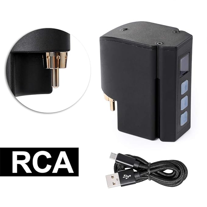 Hawink Mini Tattoo Battery Tattoo Rechargeable USB Power Supply Digital Display Tattoo Machine RCA Connector P198-RCA