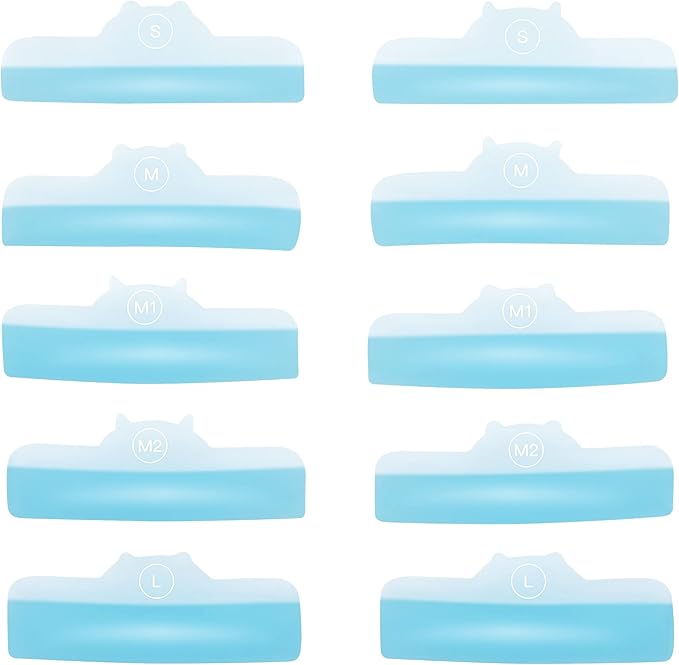 Lash Lift Pad, Eyelash Perming Rod, Soft Lash Lamination Curler Shield Mega L curl, 5 Size Pads Fit All Eyes and Lashes, Give Eyelashes Super Curl Never Pops Off Eyes -100 Applications