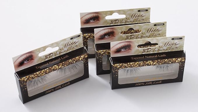 "4 Pairs" Miss 3D Volume Lash MS03