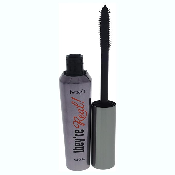 Benefit They're Real! Mascara, Beyond Black, 0.3 Ounce (Pack of 2)