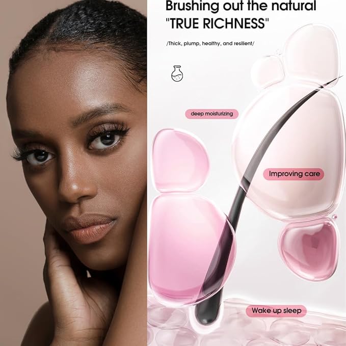 Dual-Function Brush Clear Serum Gel for Eyelash Growth, Deep Moisturizing, Improving Care, Waking Up Hair Follicles