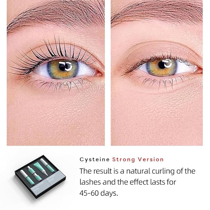 Glimocn Lash Lift Kit Eyelash Curl Cysteine Fast Perm Extension Lamination Setting Lotion Cream Eyelash Serum Gel Glue Rods Pads Tools Salon Eyeliner