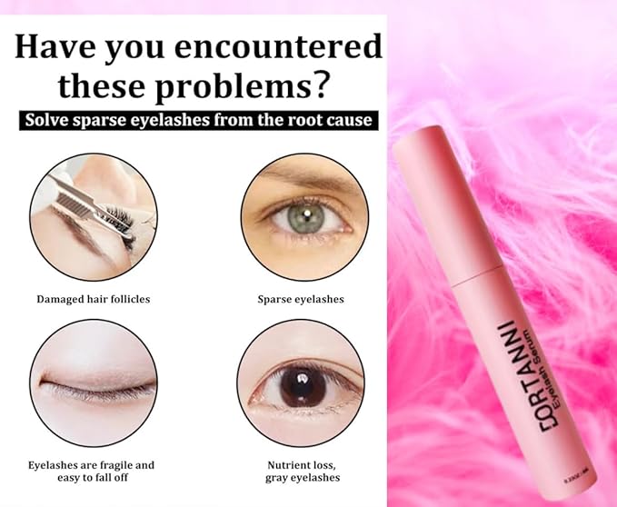 Eyelash Serum- Achieve Longer, Thicker, and Fuller Lashes Naturally. Cruelty-free,Vegan, and enriched with enhancing, conditioning, volumizing ingredients