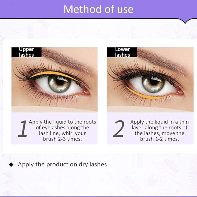 BIOAQUA Eyebrow Eyelashes Hairline Beard Lengthening Liquid Soft Brush Thickness Nourishing Elastic Moisturizing Natural Plant Extracts