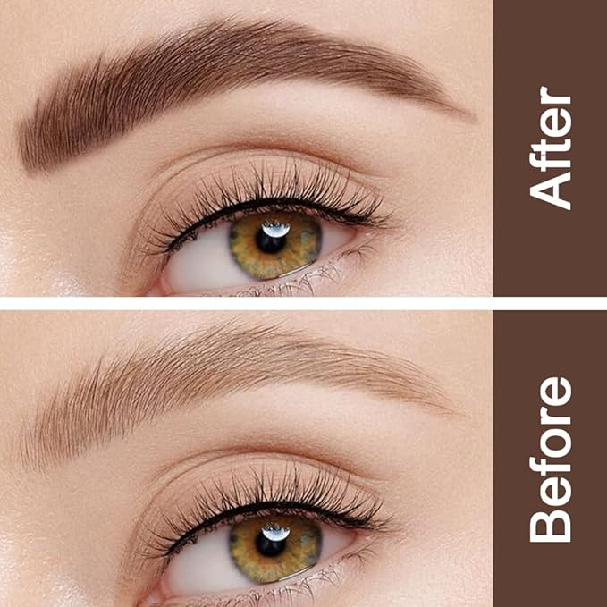 Kaely Eyebrow Gel Waterproof,Longwear Tinted Eye Brow Mascara,Eyebrow Color Makeup kit,maquillaje gel para cejas a prueba de agua,Long Lasting Eyebrows Vegan cosmetics,03 Espresso