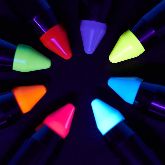 Neon UV Paint Stick Body Crayon for The Face & Body – Intense Green