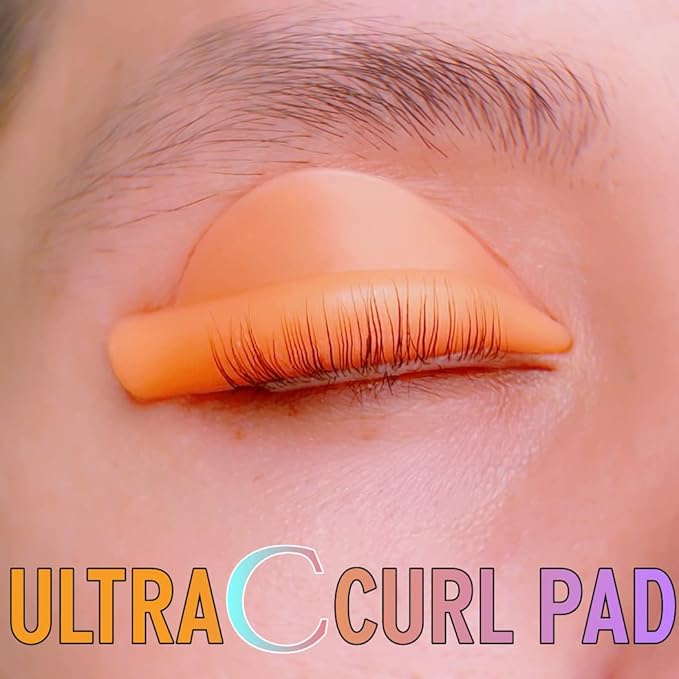 Flex C Lash Lift Pads Eyelash Lifting Shields mix 5 Sizes Lamination Roller Guards Soft Silicone Pad Make Lash Perm Easier More Than 100 Application Beautiful Lami Perming Result Won't Eyes