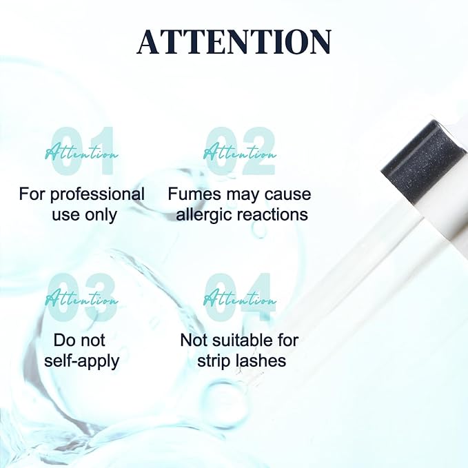 Lash Bonder for Eyelash Extensions Super Bonder for Lash Extensions Glue Accelerator Water Oil Proof Lashes Bond Sealant for Eyelash Extensions 15ml