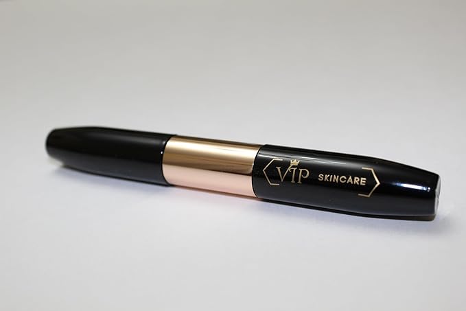 2-in-1 Nourishing Lash Primer & High Definition Black Mascara | Double-Ended Wand with Volumizing Brush | Water Resistant | Sensitive Eyes | Made in USA | 0.42 oz/14.8 mL