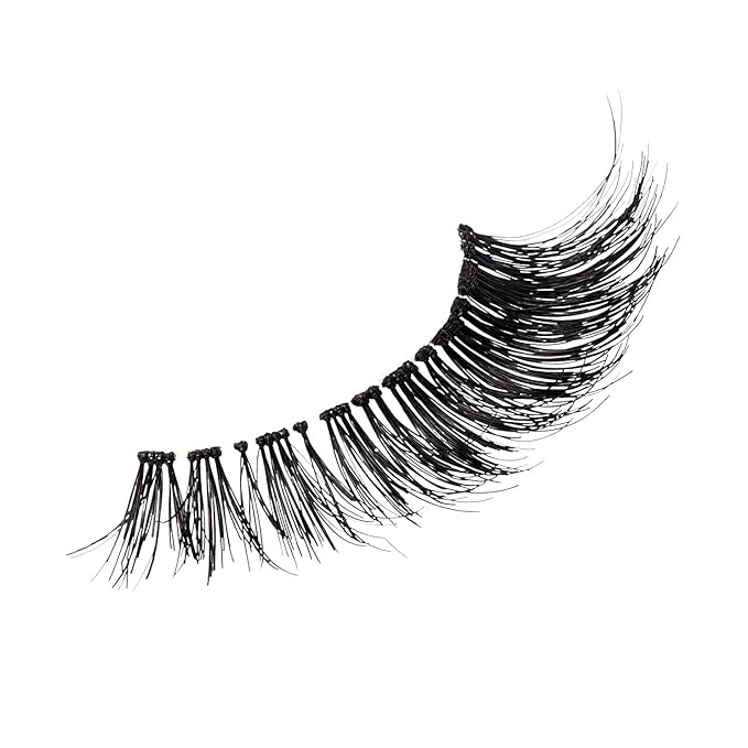 KISS Blowout, False Eyelashes, 'Pompadour', 16 mm, Includes 5 Pairs Of Lashes, Contact Lens Friendly, Easy to Apply, Reusable Strip Lashes, Glue On Lashes