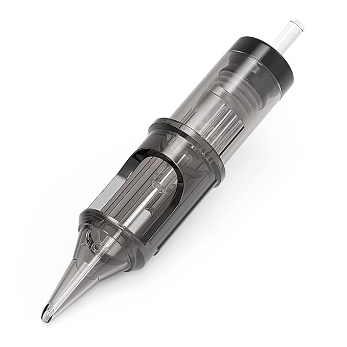 TATELF Tattoo Cartridge Needles 50pcs Professional Disposable Tattoo Needles Cartridges Round Liner Mixed 3RL 5RL 7RL 9RL 11RL for Rotary Pen Machine Tattoo Supplies(12# RL)