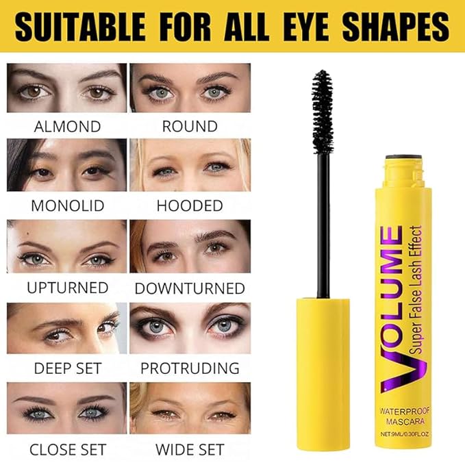 Bubble mascara, Well-Defined Lashes And Enhances The Natural Look, Smudge-Proof, Clump-Proof, Waterproofcan Be Layered To Boost Curl (1pcs)