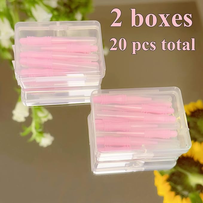 Lash Lift Pads,DIY Eyelash Lift Pads,Eyealsh Perm Rods,Lash Lifting at Home 10 Pcs Eyelash Curler Pads 5 Size SMM1M2L Reusable Soft Silicone Shields (Pink Mini Brush)