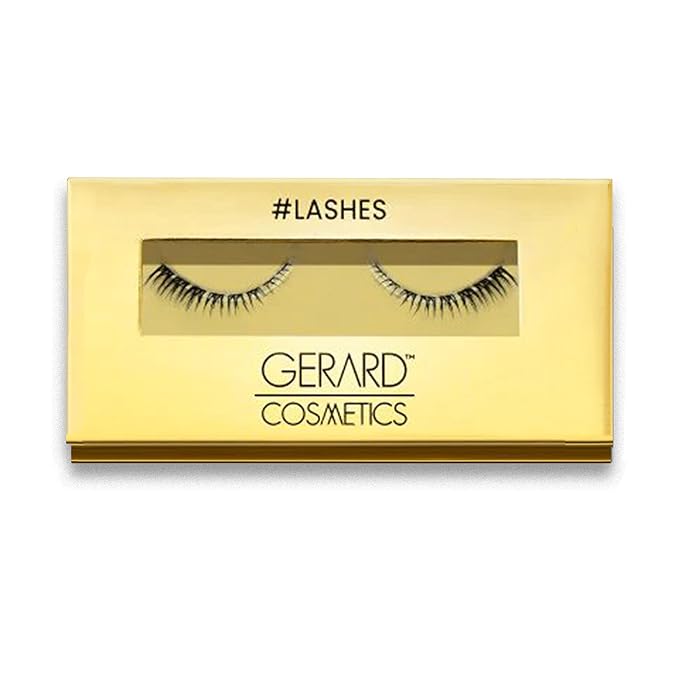 Gerard Cosmetics #WorkIt #Lashes, Reusable False Bottom Lashes, Perfectly Curled False Lashes For Glasses Wearers, Cruelty Free & Vegan (1 Pair)