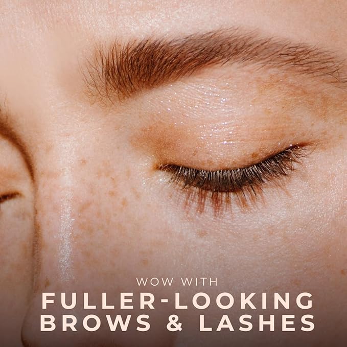 Gya Labs Lash and Brow Oil - 100% Pure Natual Organic Castor Oil Eyelash & Eyebrow Serum for Fuller-looking Lashes & Brows (0.34 Fl Oz)