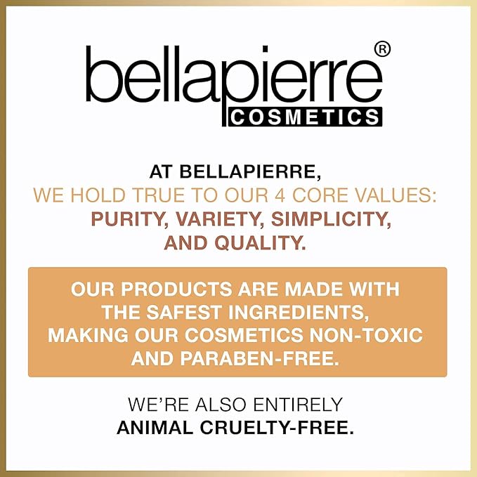 bellapierre Shimmer Powder | Paraben Free | Vegan & Cruelty Free | All Skin Types | 2.35g - Champagne