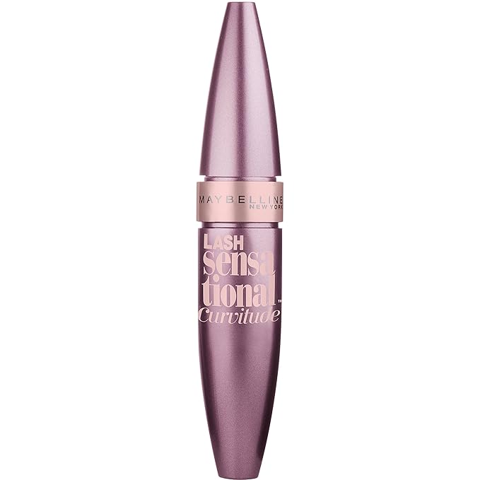 Maybelline New York Lash Sensational Curvitude Washable Mascara, Very Black, 0.33 fl. oz.