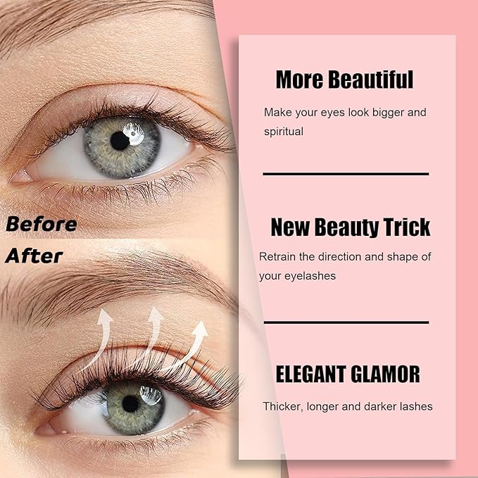 Lash Lift Kit, Perming Curling Lifting Eyelash Perm Kit | Professional Semi Permanent for Salon Includes Eye Shields, Pads and Accessories