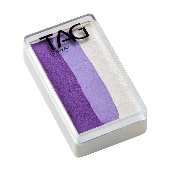 TAG Face and Body Paint - 1 Stroke Split Cake 30g - Iris