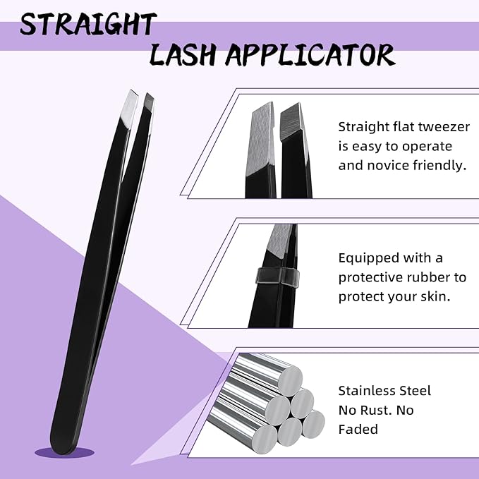 B&Q LASH Lash Seal 10ml Overnighter Lash Sealer for Cluster Lashes Waterproof Lash Sealant for Eyelash Extension Lash Extension Sealant Long Lasting Lock the Lash Bond (Black Seal 10ml)