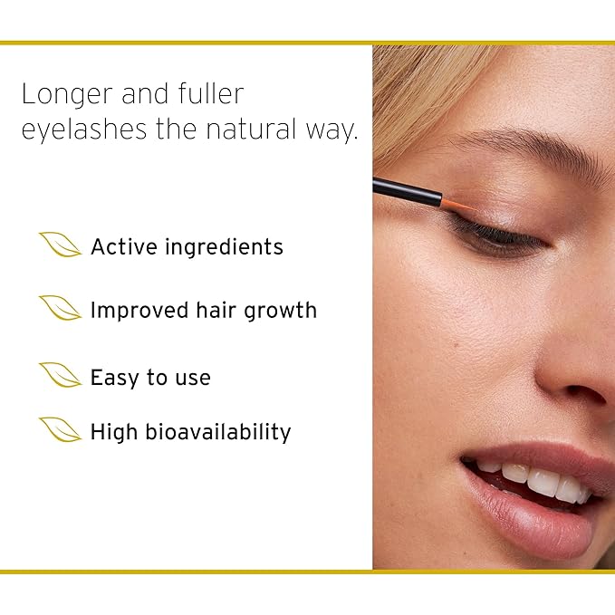 Nutralash Eyelash Formula 2.0 - Eyelash Serum for Longer Eyelashes in Just 6-8 Weeks I Lash Serum I Eyelash Growth Serum I Made in Germany I 1ml