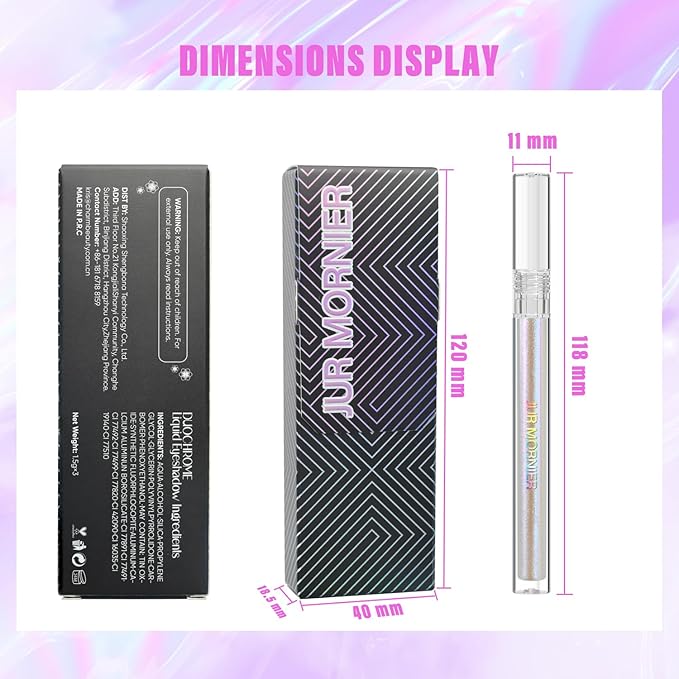 Multichrome Liquid Eyeshadow Set,3 Colors Multi-Dimensional Eye Liner Makeup,High Pigment Waterproof Metallic Eyeshadow,Ultre Fine Tip Glitter Eyeshadow (07 bronzer+08 armor+09 gold)