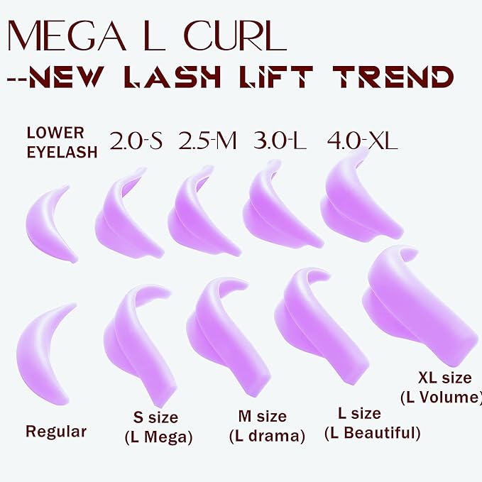 Eyelash Lift and Eyebrow Lamination 2 in 1 Kit Easy DIY 5 Minutes Curl Eyelash Lift Long-Lasting a Month Professional Make Lash and Brow More Volume 6 Weeks